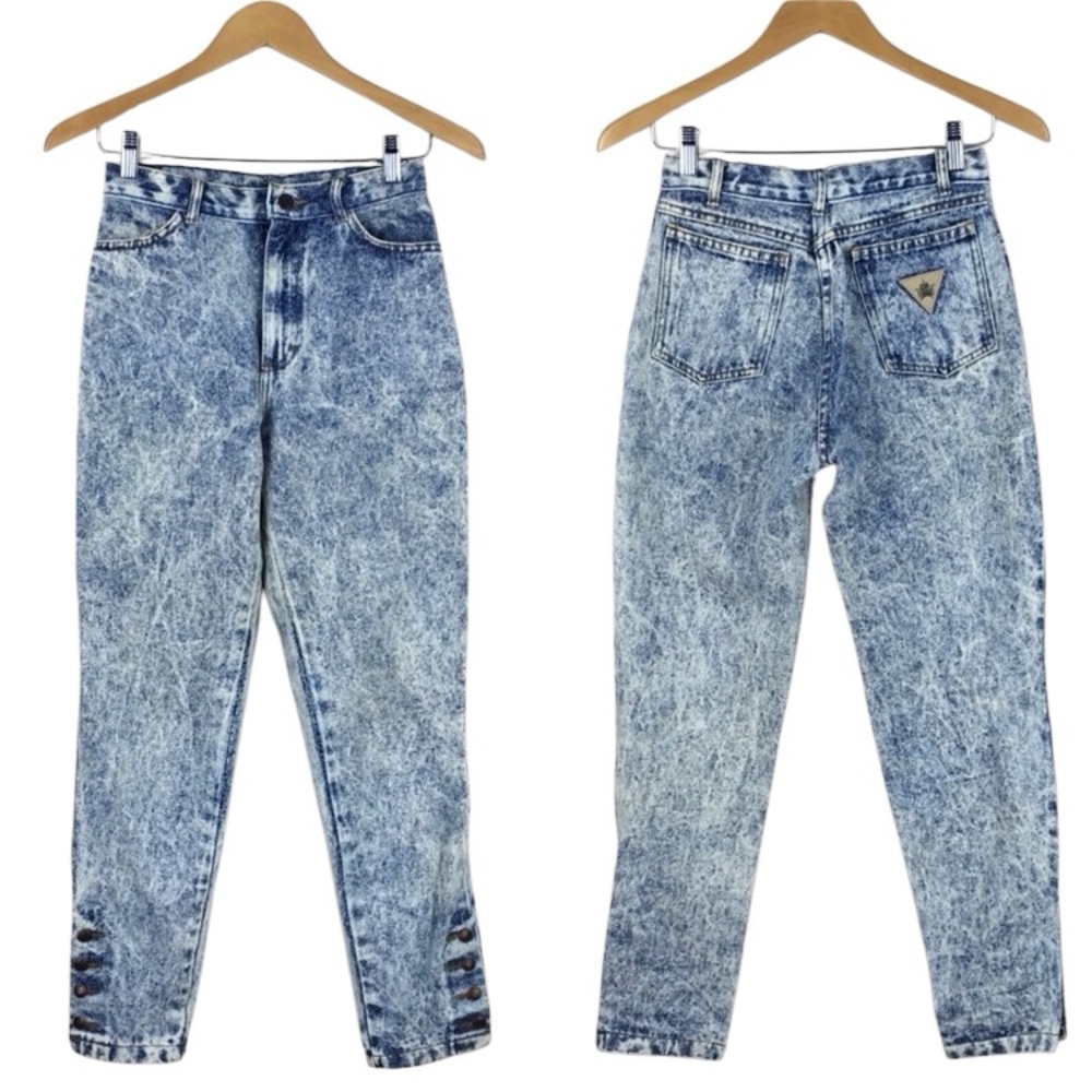 Gap Ferrat Vintage Acid Skinny Jeans High Waist